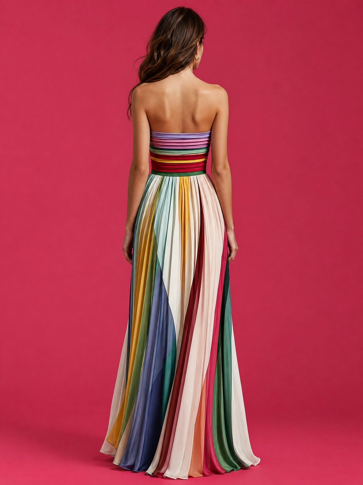 Robe Couleur Maxi
